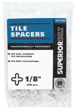 1/8″ Spacers – Bag